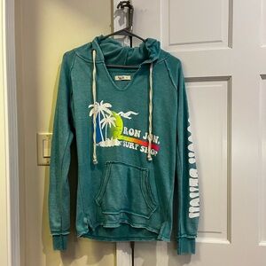 Ron Jon Surf Shop Aqua Pullover Size Small